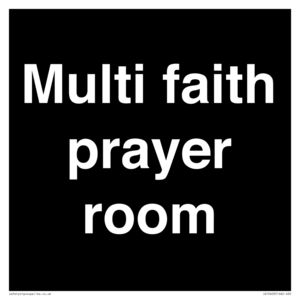 Multi faith prayer room